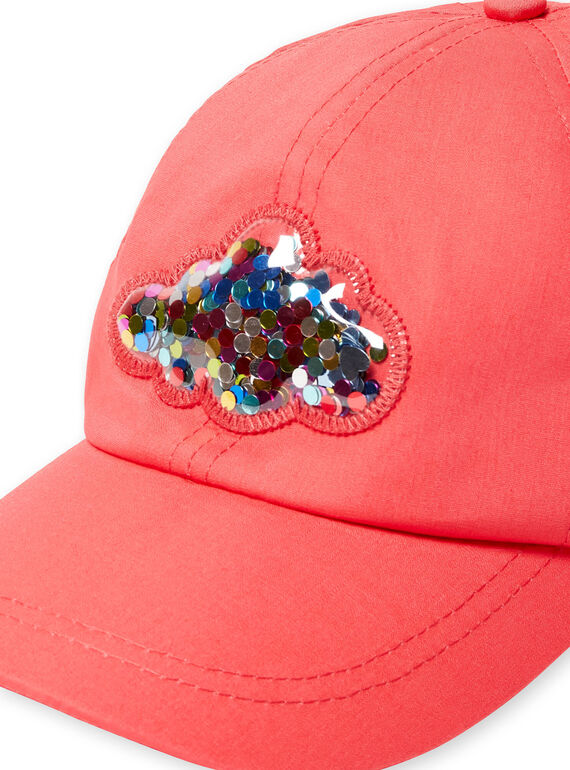 Red hat child girl LYAHACAP / 21SI01X1CHAF506