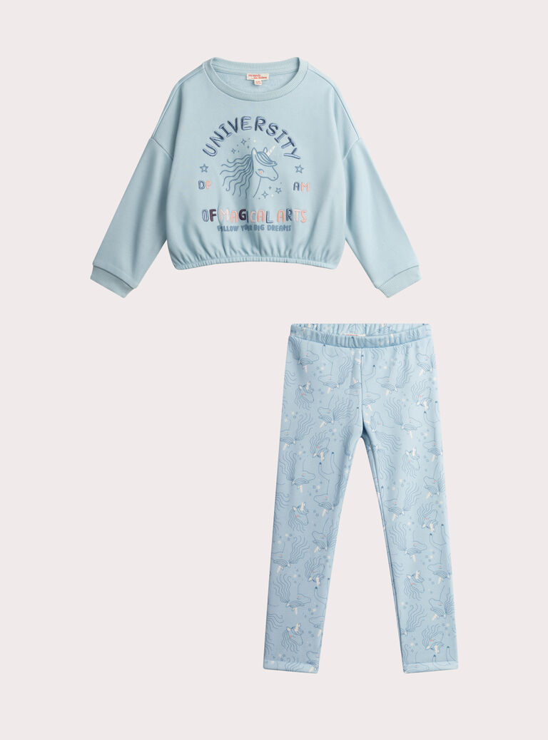 Blue green PYJAMA VEFAPYJART / 24WH1191PYJ614