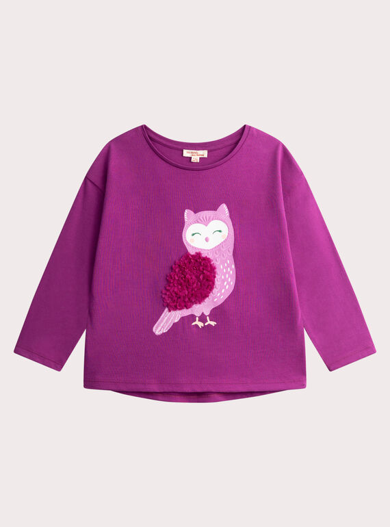 Purple TEE SHIRT LS VAKYTEE2 / 24W901S2TML712