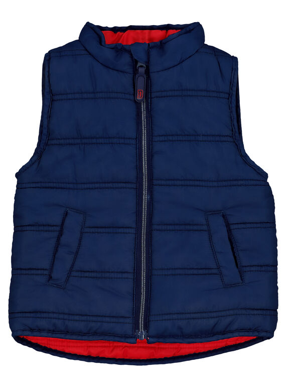 Baby boys' reversible padded jacket FUGRODOU1EX / 19SG10X2PARF505