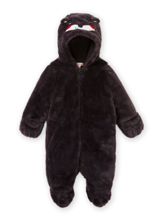 Plain hooded jumpsuit PUGROPIL / 22WG10F1PIL929