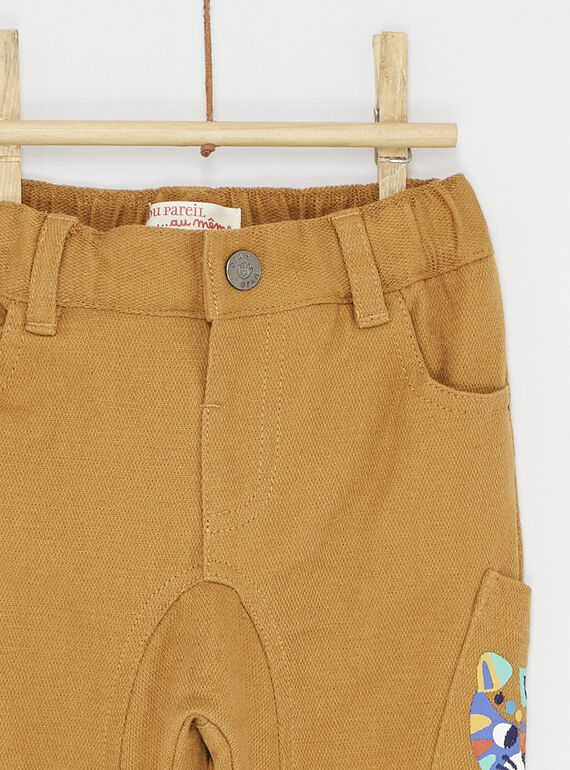 Yellow amber pants SULINPAN1 / 23WG10H2PANB101