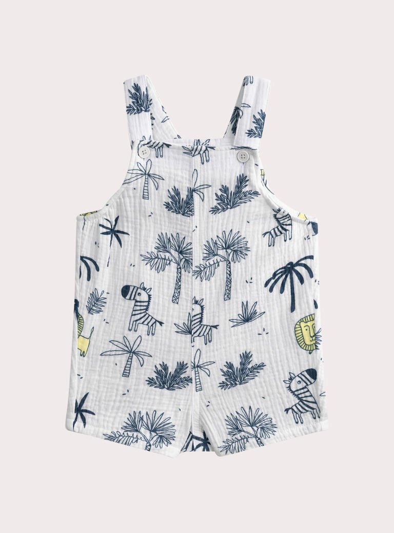 Off white SHORT DUNGAREES WUPRISAC1 / 25SG10S2SAC009