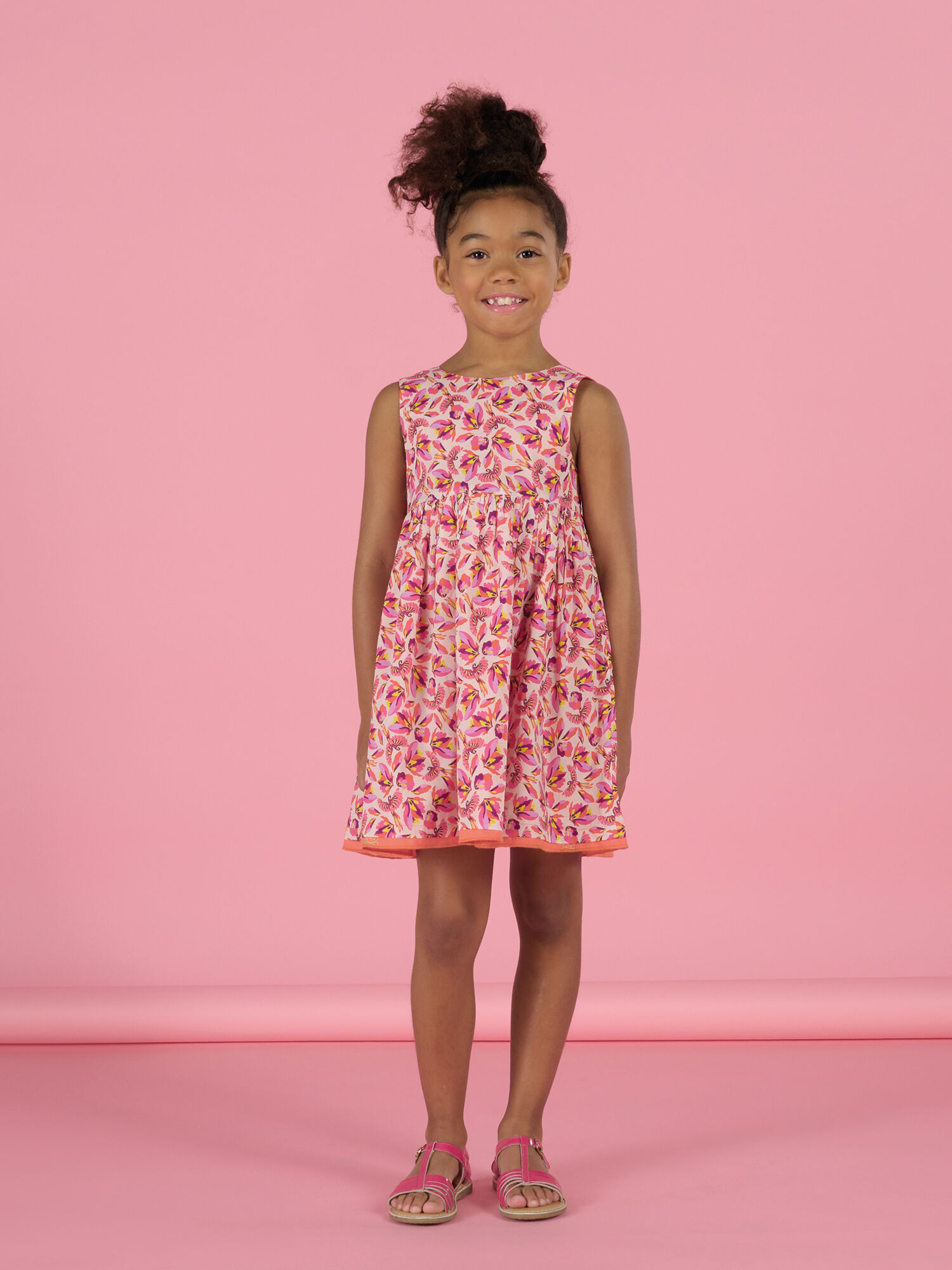 Girls new arrivals pink sundress