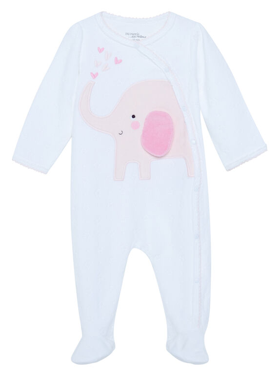 White Romper JEFIGRETOIL / 20SH13C1GRE000