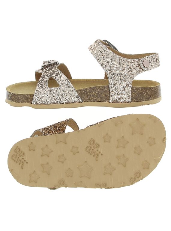 Girls' sandals CFNUGLIT / 18SK35WMD0E030