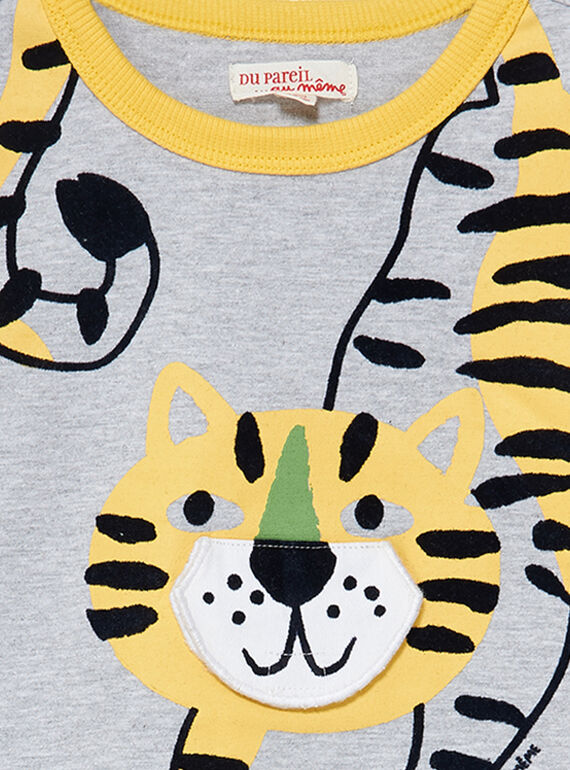 Grey T-shirt JOTROTI3 / 20S902F3TMCJ920