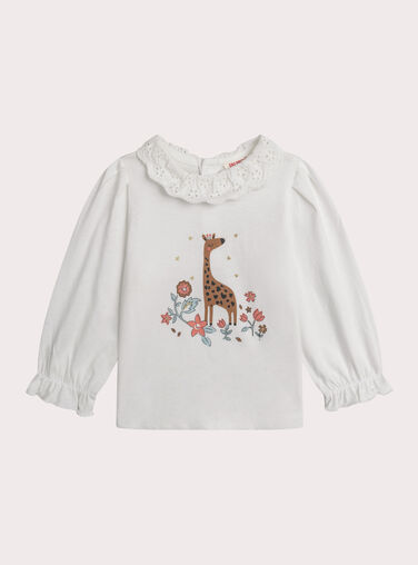 Off white BABY CARDIGAN XIROCBRA / 25WG09S1BRA001