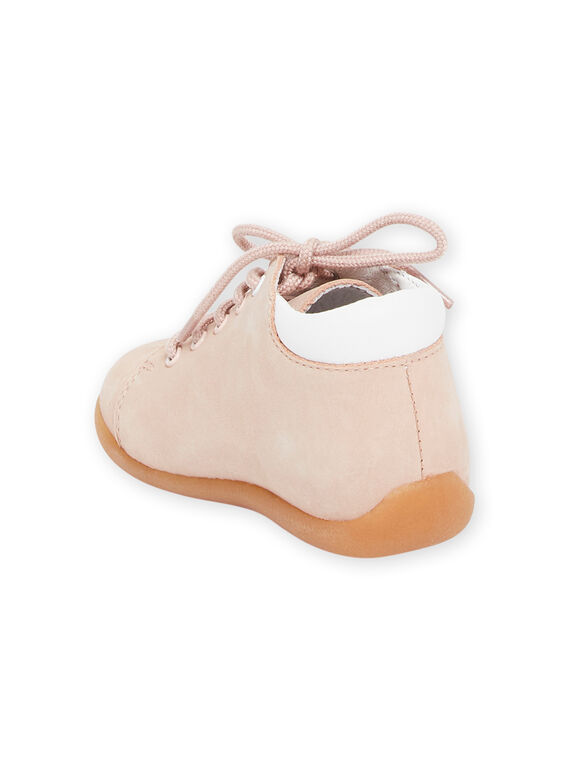 Pink baby girl booties NIBOTROSA / 22KK3731D0F030