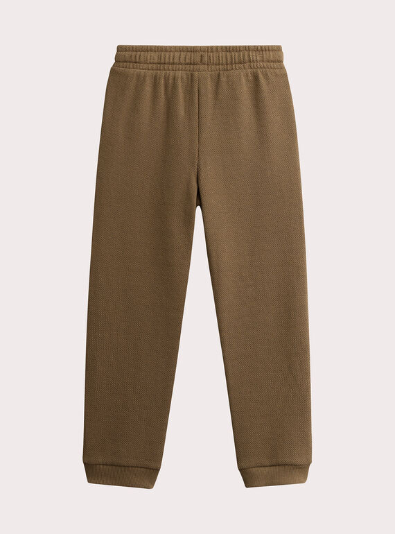 Brown jogging for boys  VOKOJOG / 24W90231JGBI815