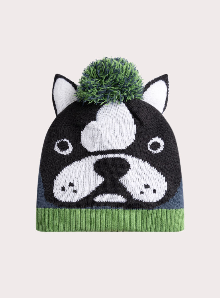  Dog pattern hat for boys  VYOGROBON3 / 24WI02M2BONC202