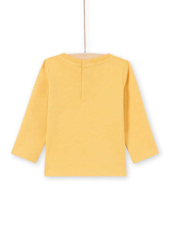 Baby Boy Yellow T-Shirt MUMIXTEE2 / 21WG10J3TML117