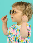 Child girl powder pink flower sunglasses NYAMERLUN1 / 22SI01L1LUSD327