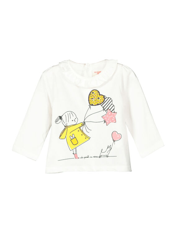 Baby girls' long-sleeved T-shirt FILITEE / 19SG0921TML001