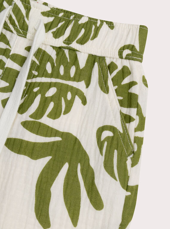 Off white BERMUDA WOLIBER3 / 25S902T1BER001