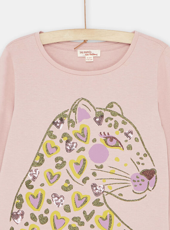 Girl's parma panther T-shirt SAKYOTEE3 / 23W901I3TML303