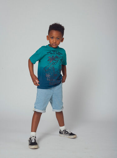 Blue TEE SHIRT SS Blue TEE SHIRT SS WOBOTI2 / 25S902R1TMCC225
