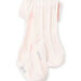 Baby girl pale pink twisted tights