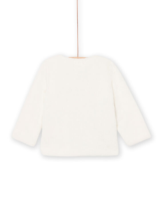 Reversible ecru cardigan PIJOCAR1 / 22WG09D2CAR001