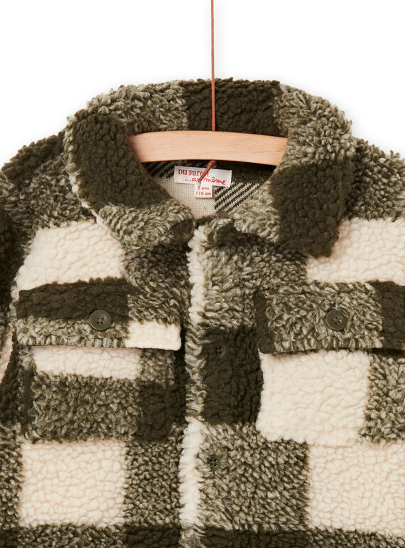 Two-tone sherpa jacket PORHUGIL2 / 22W902Q1GIL609