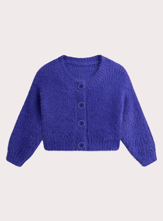 Royal blue cardigan  WAKACAR / 25S90131CARC209