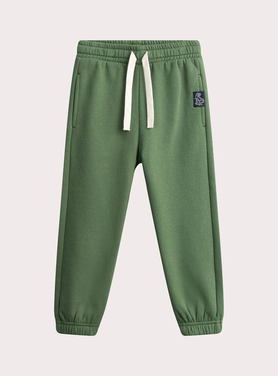 Green JOGGING PANTS WOJOJOB2 / 25S902I1JGBG618