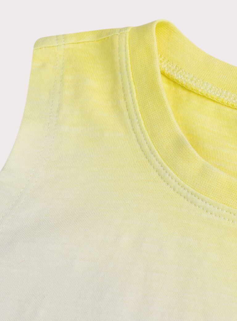 Light yellow TANK TOP WOTADEB / 25S902U1DEBB115