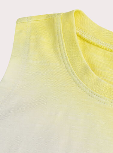 Light yellow TANK TOP WOTADEB / 25S902U1DEBB115