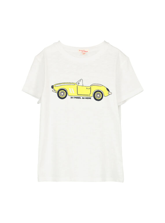 Boy's car T-shirt FOPOTI / 19S902C1TMC000