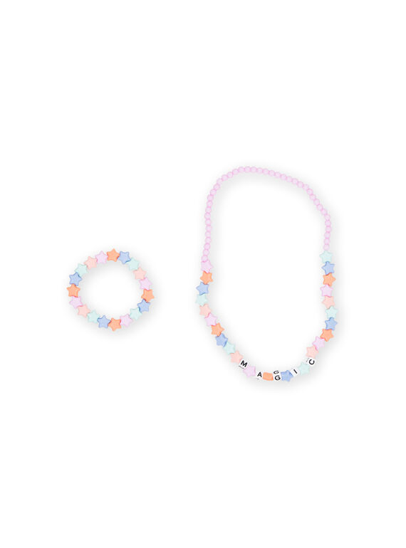 Child girl multicolor necklace and bracelet NYAJOCOU1 / 22SI0192CLI961