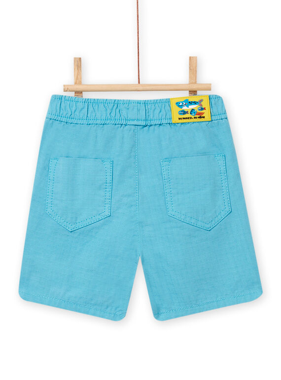 baby boy Caribbean blue Bermuda shorts NUFICBER1 / 22SG10U3BERC242
