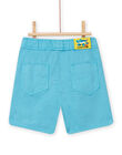 baby boy Caribbean blue Bermuda shorts NUFICBER1 / 22SG10U3BERC242