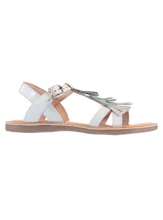 White SANDAL LFSANDPATTY / 21KK355HD0E000