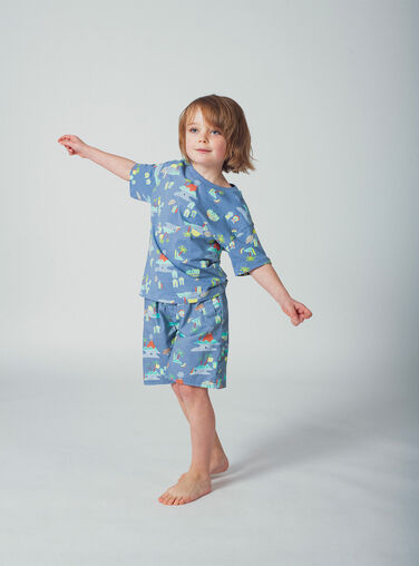 Navy TEE SHIRT SS WOTATI3 / 25S902U1TMCC202