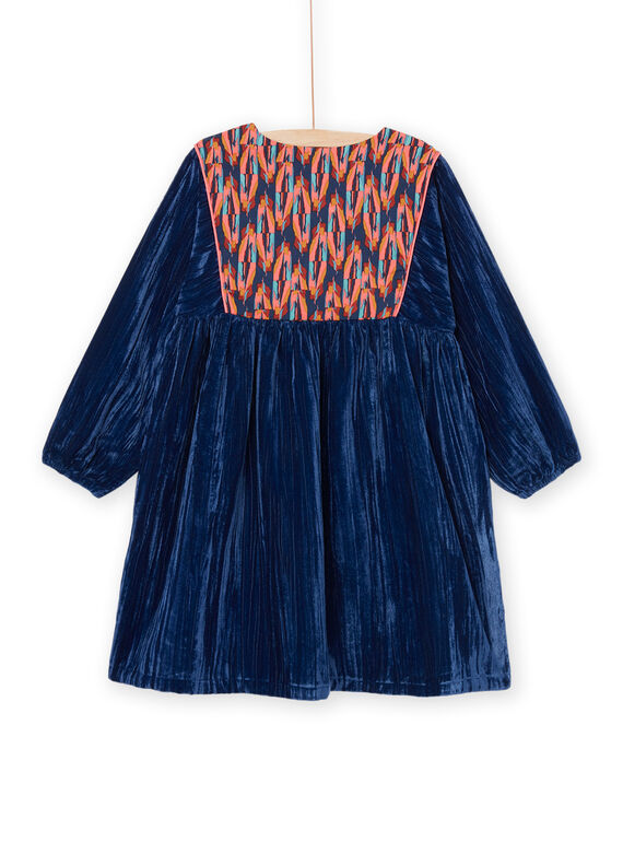 Velvet dress PAMENROB2 / 22W901U3ROB713