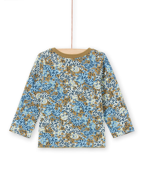 Baby Boy Reversible Long Sleeve T-shirt MUKATEE2 / 21WG10I3TML604