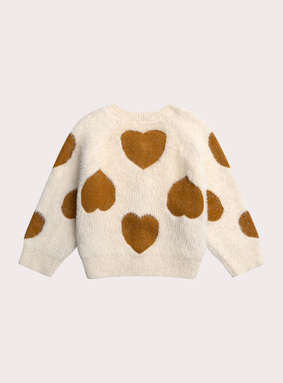 Dark off white CARDIGAN XACOCAR2 / 25W901O4CAR003