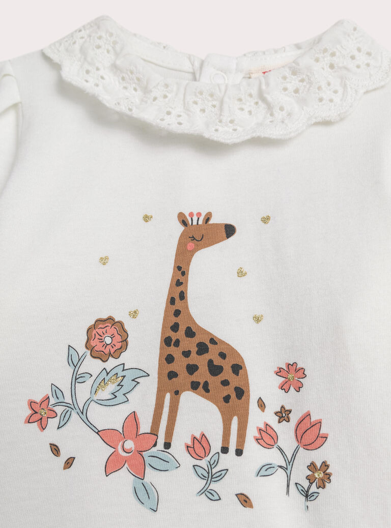 Off white BABY CARDIGAN XIROCBRA / 25WG09S1BRA001