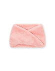 Girl's pink faux fur snood MYASAUSNOO2 / 21WI0163SNO303