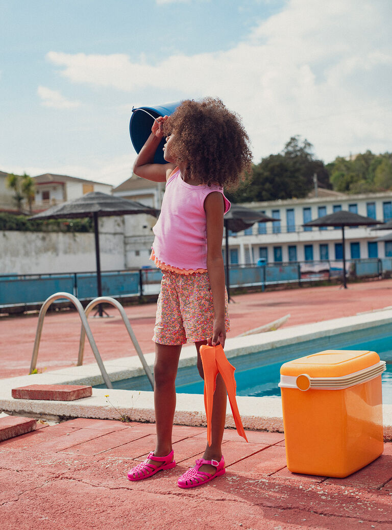 Dark off white SHORTS WALISHORT2 / 25S901T1SHO003