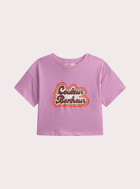 Dark rose TEE SHIRT SS WAMUMTI2 / 25S901W1TMC313