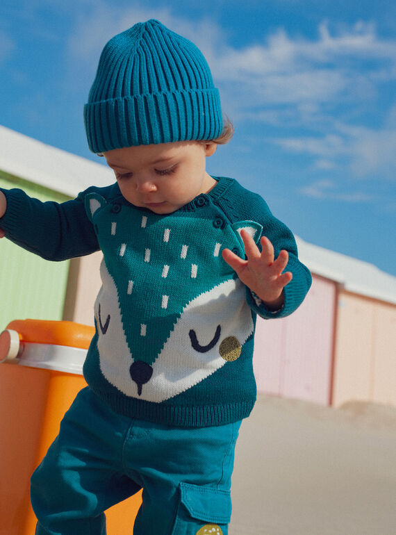 Navy PULLOVER XUMYPUL / 25WG10R1PUL714