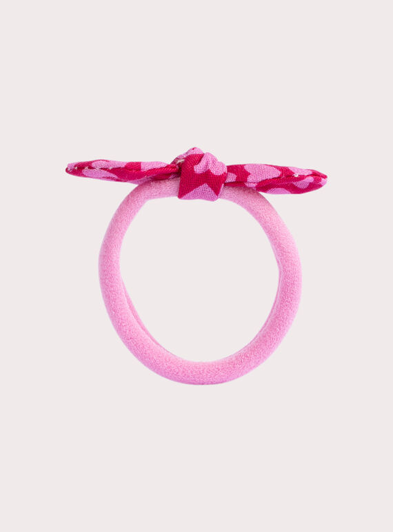  Set of 4 pink elastics for girls  VYAJOELA4 / 24WI01L3ELAF529