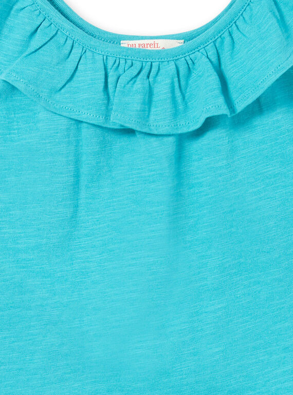 Turquoise TANK TOP LAJODEB3 / 21S901F3D27C216