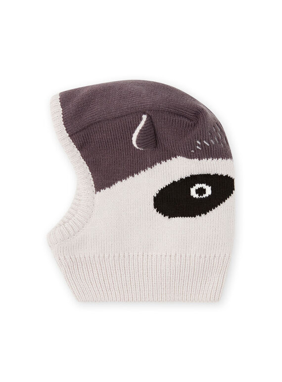 Baby boy grey raccoon hood MYUSAUBON2 / 21WI1065BONJ920