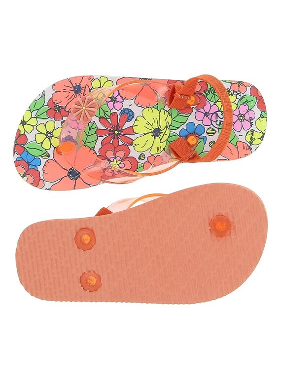 Girls' flip flops CFTONGFLEU / 18SK35Z1D01099