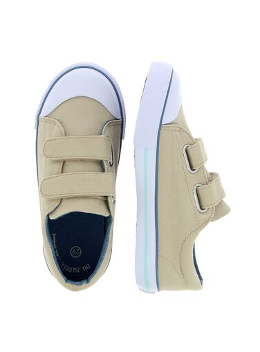 Boys' canvas trainers CGVELHOCK / 18SK36O2D16080