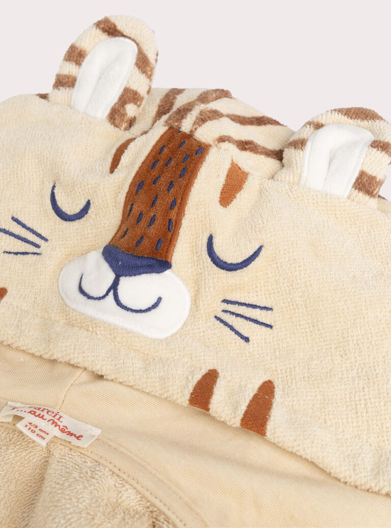 Tiger bathrobe for girls  VEFAROBTIG / 24WH1171RDC810