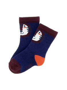 Baby boys' mid-length socks CYUDECHO / 18SI10F1SOQ703