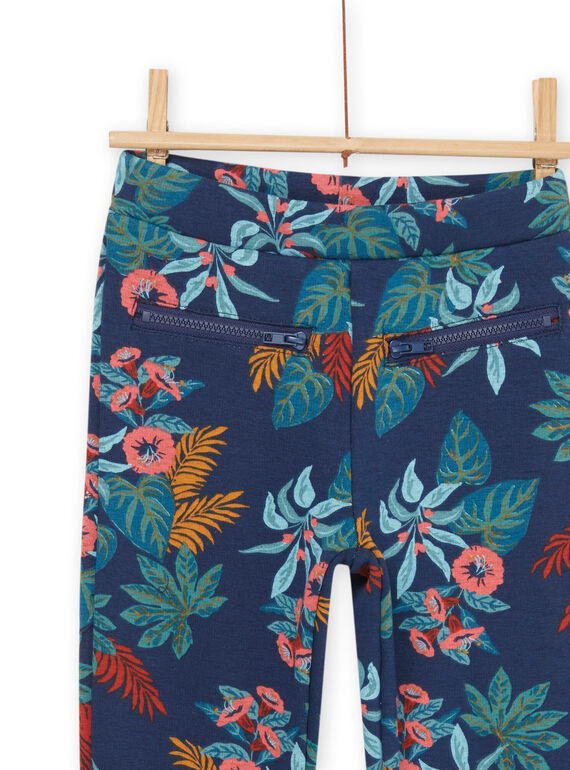 Tropical print pants PAMENPANT1 / 22W901U2PAN713